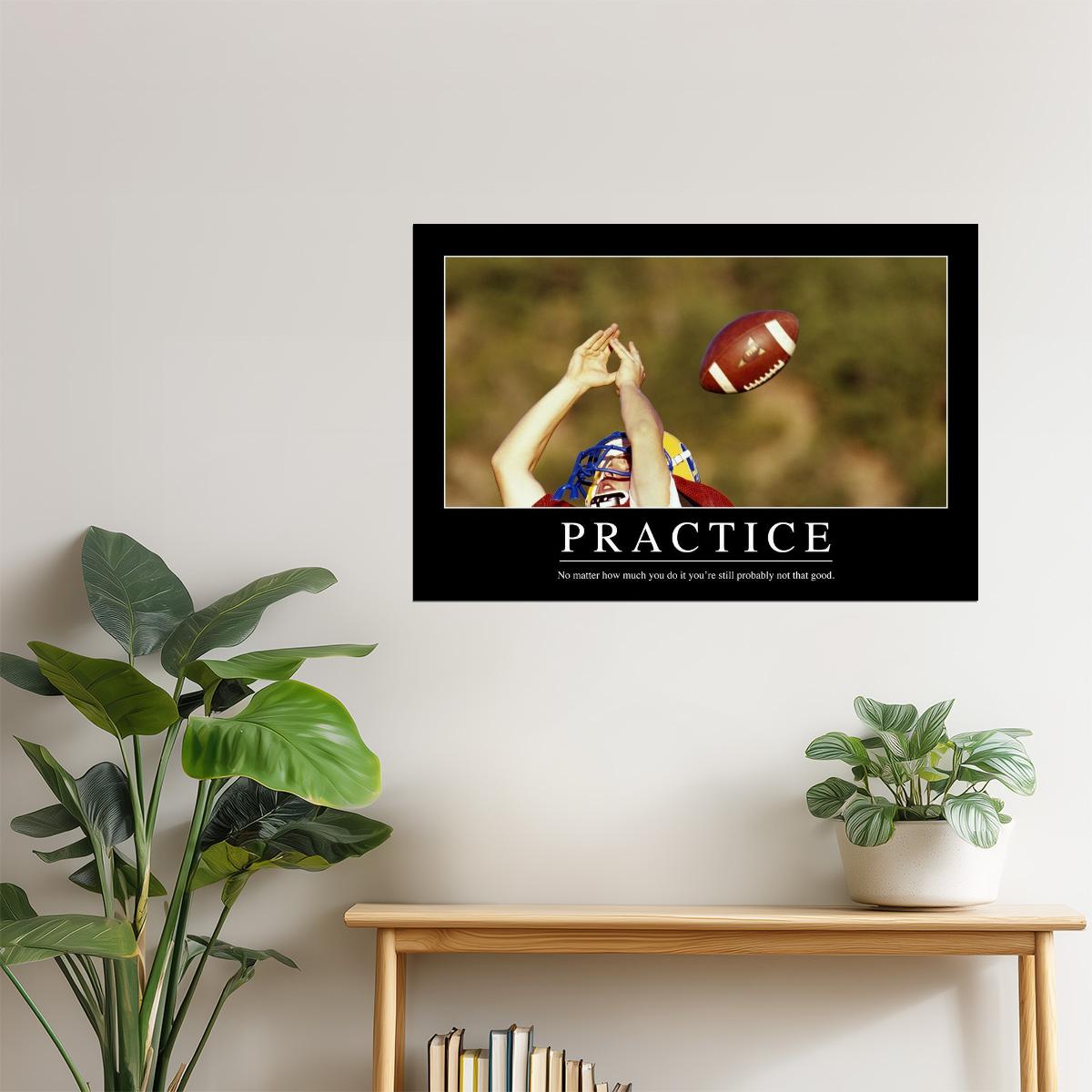 Practice | Funny Demotivational Poster