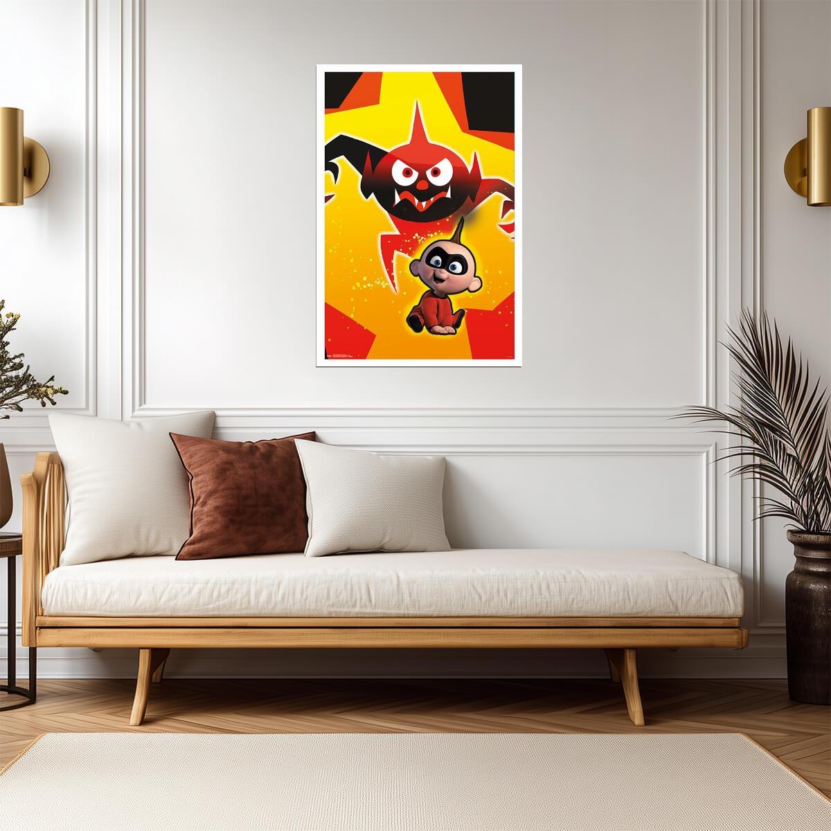 The Incredibles 2 | Jack-Jack Parr | Pixar Animated Movie Poster - Movies & TV Poster