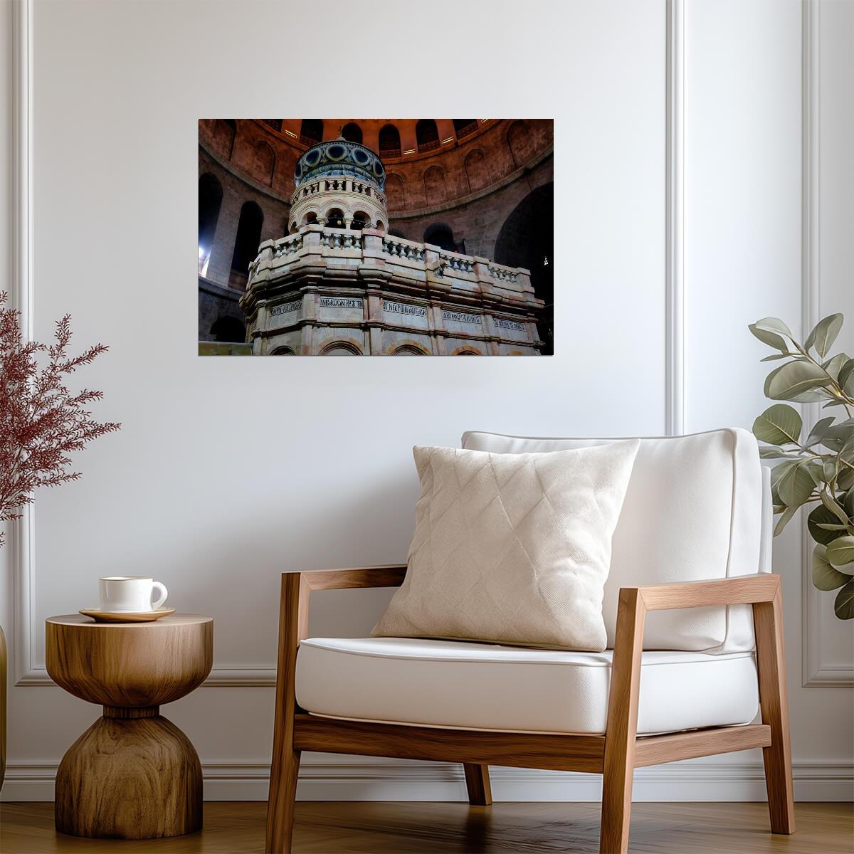 The Church of the Holy Sepulchre | Old City Jerusalem Photography | Religious Landmark Poster - Photography Poster