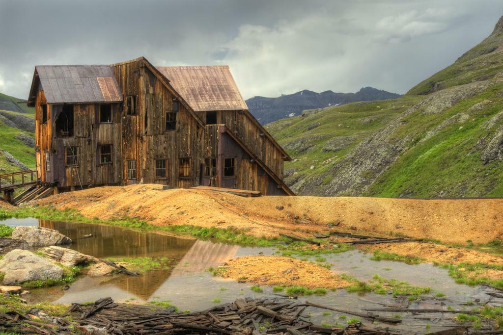 Old Abandoned Mining Building in Telluride | Colorado Photography | Rustic Western Poster - Photography Poster