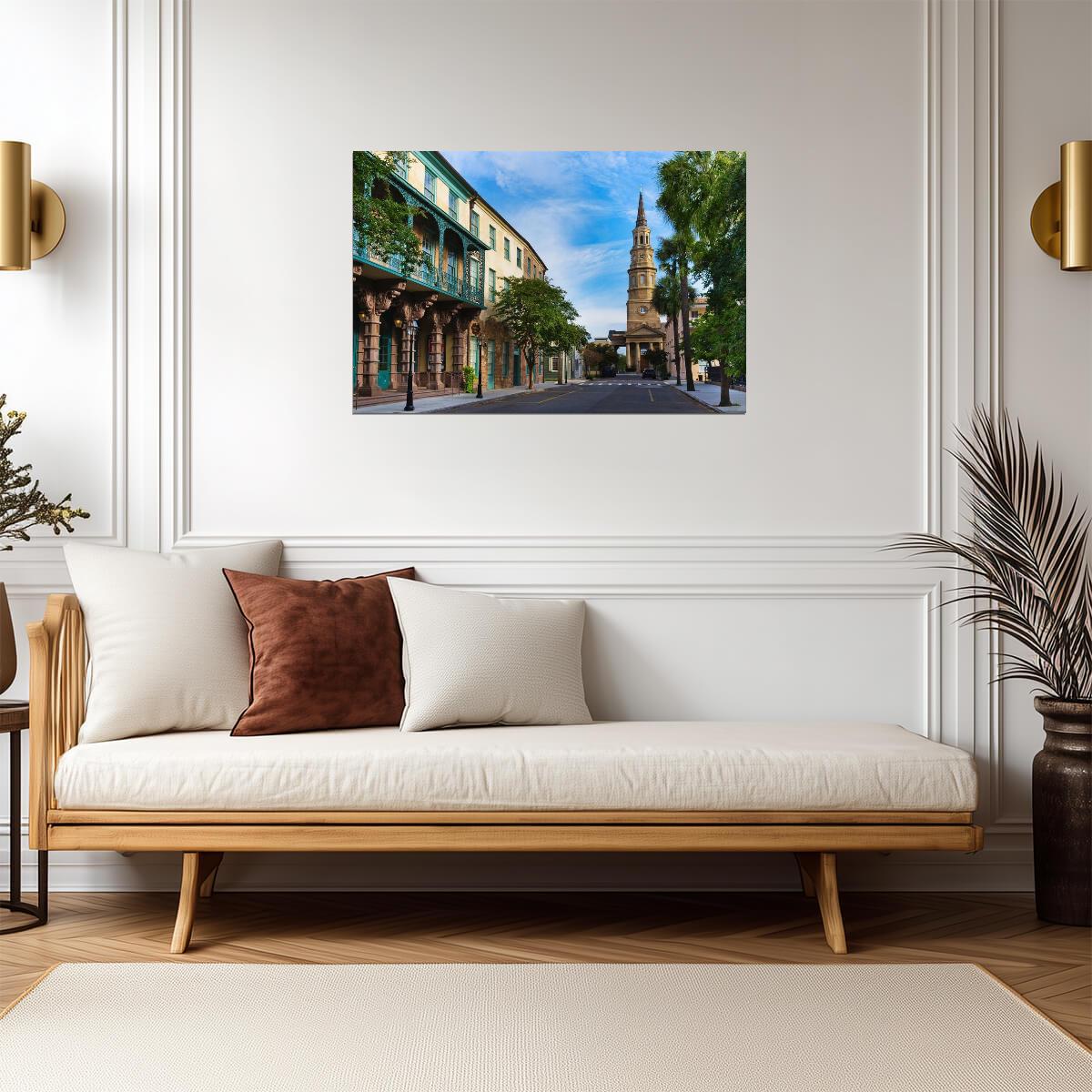 Dock Street Theatre in Charleston | South Carolina Photography | Historical Landmark Poster - Photography Poster