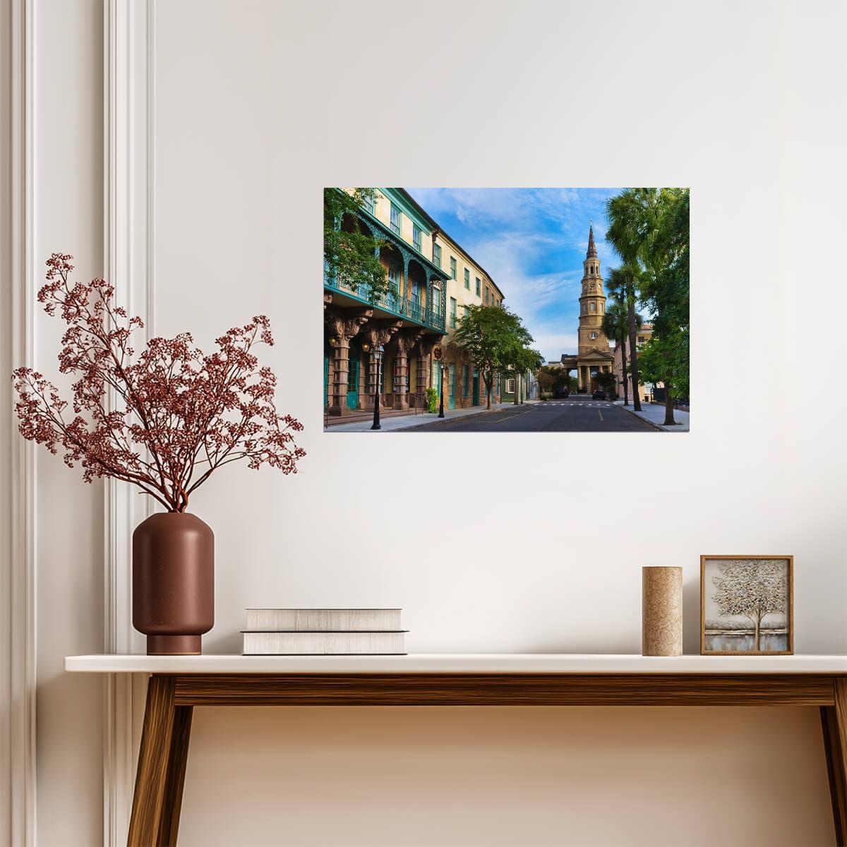 Dock Street Theatre in Charleston | South Carolina Photography | Historical Landmark Poster - Photography Poster