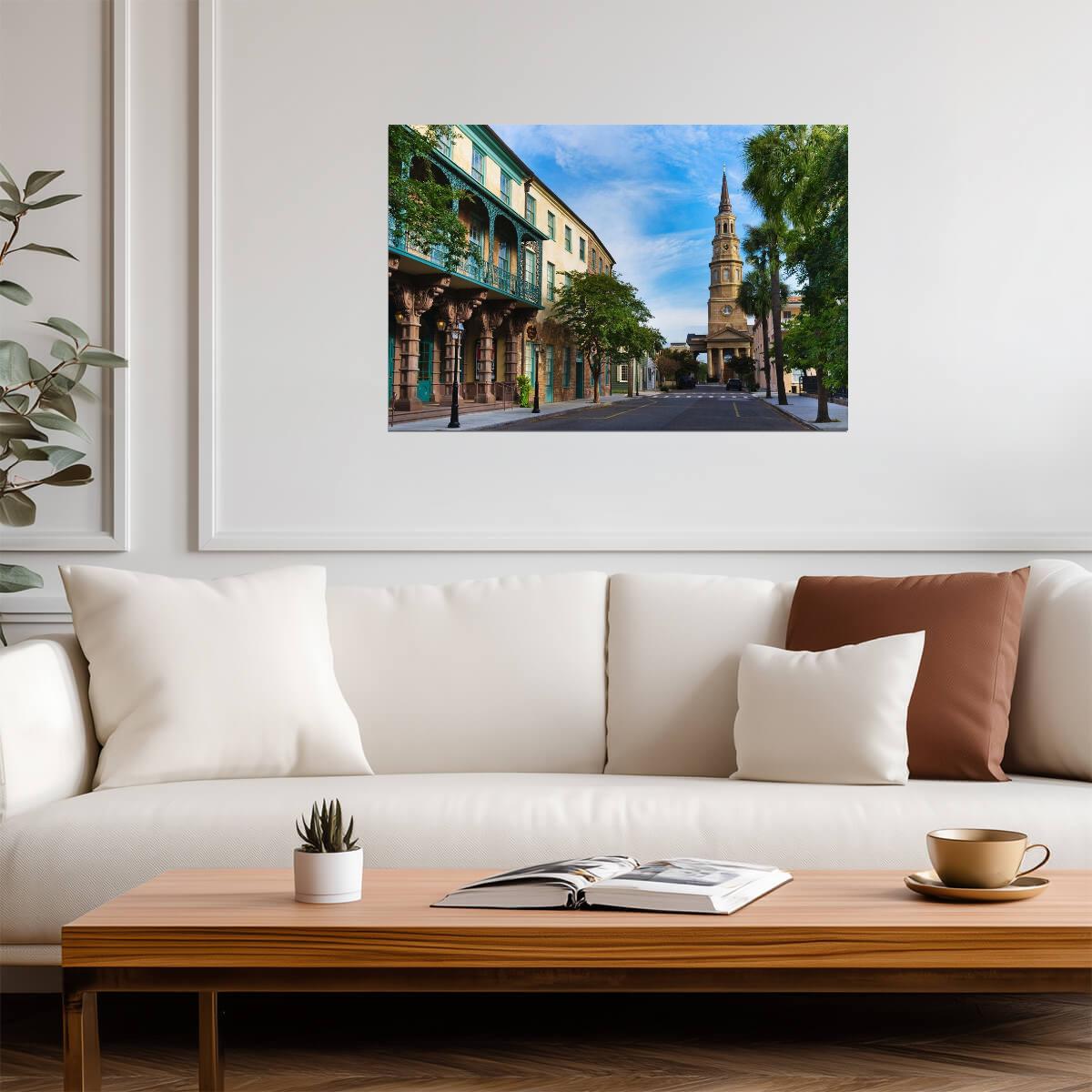 Dock Street Theatre in Charleston | South Carolina Photography | Historical Landmark Poster - Photography Poster