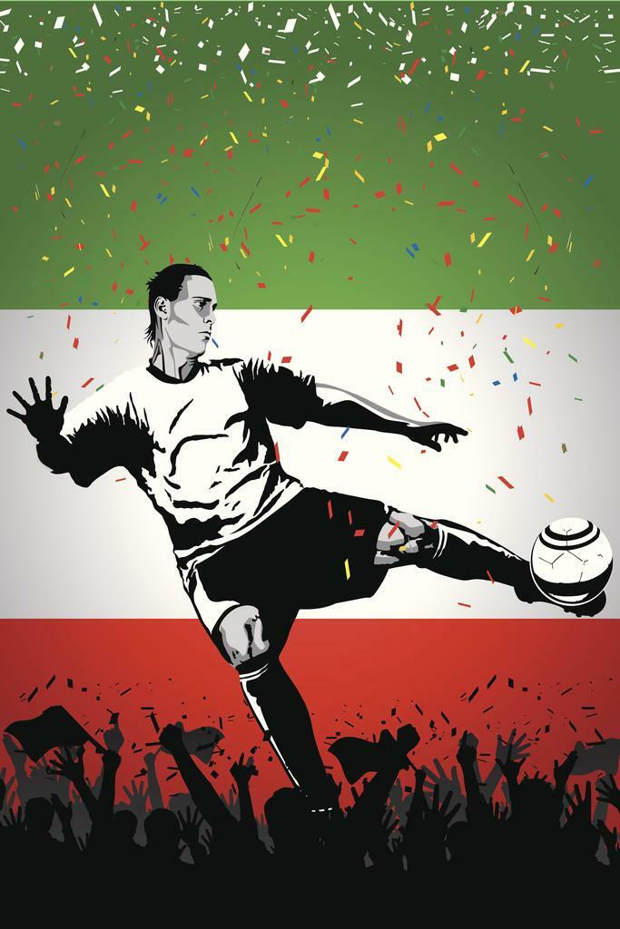 Italy National Soccer Team | Sports Poster | Football Fan Wall Art