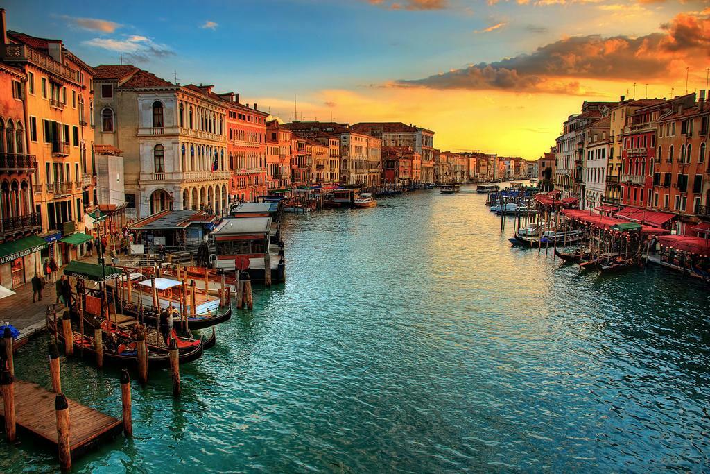 Sunset in Venice Italy | European Cityscape Photography | Travel Poster - Photography Poster