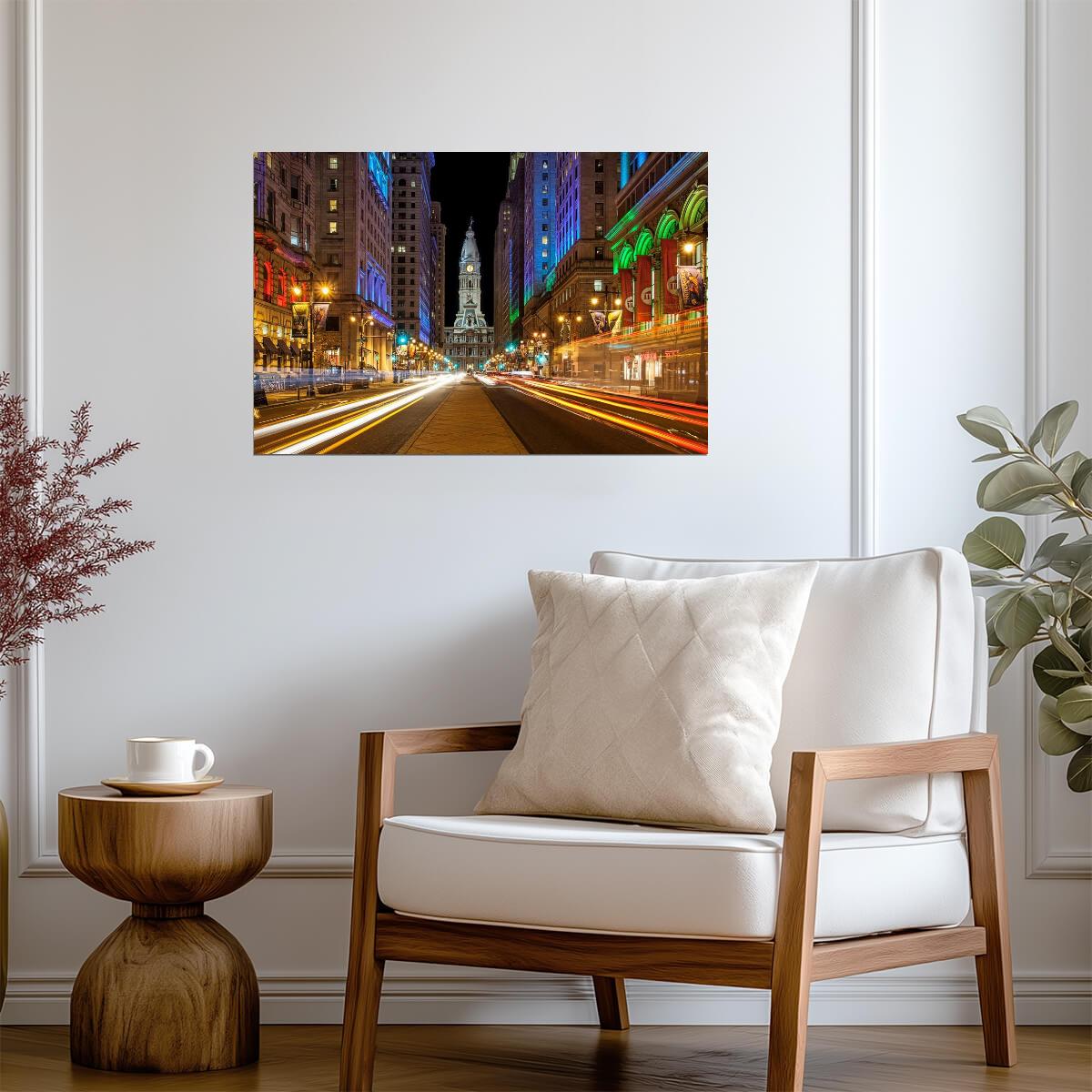 Broad Street in Philadelphia Pennsylvania | Urban Photography | City Hall Poster - Photography Poster
