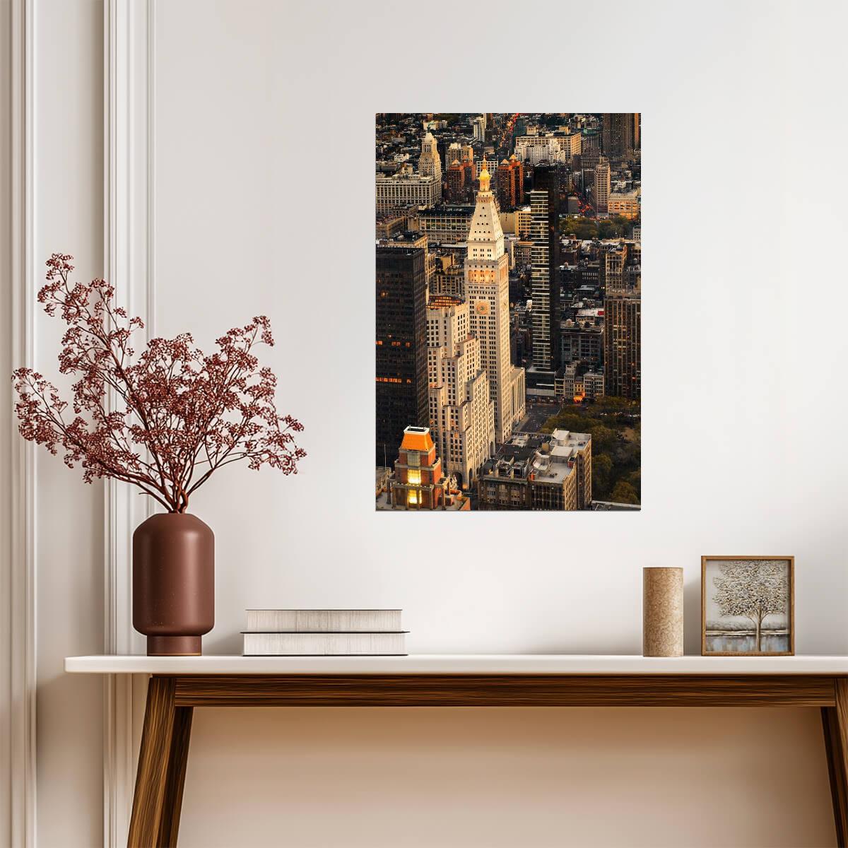 Metropolitan Life North Building in Manhattan | New York City Photography | Architecture Poster - Photography Poster