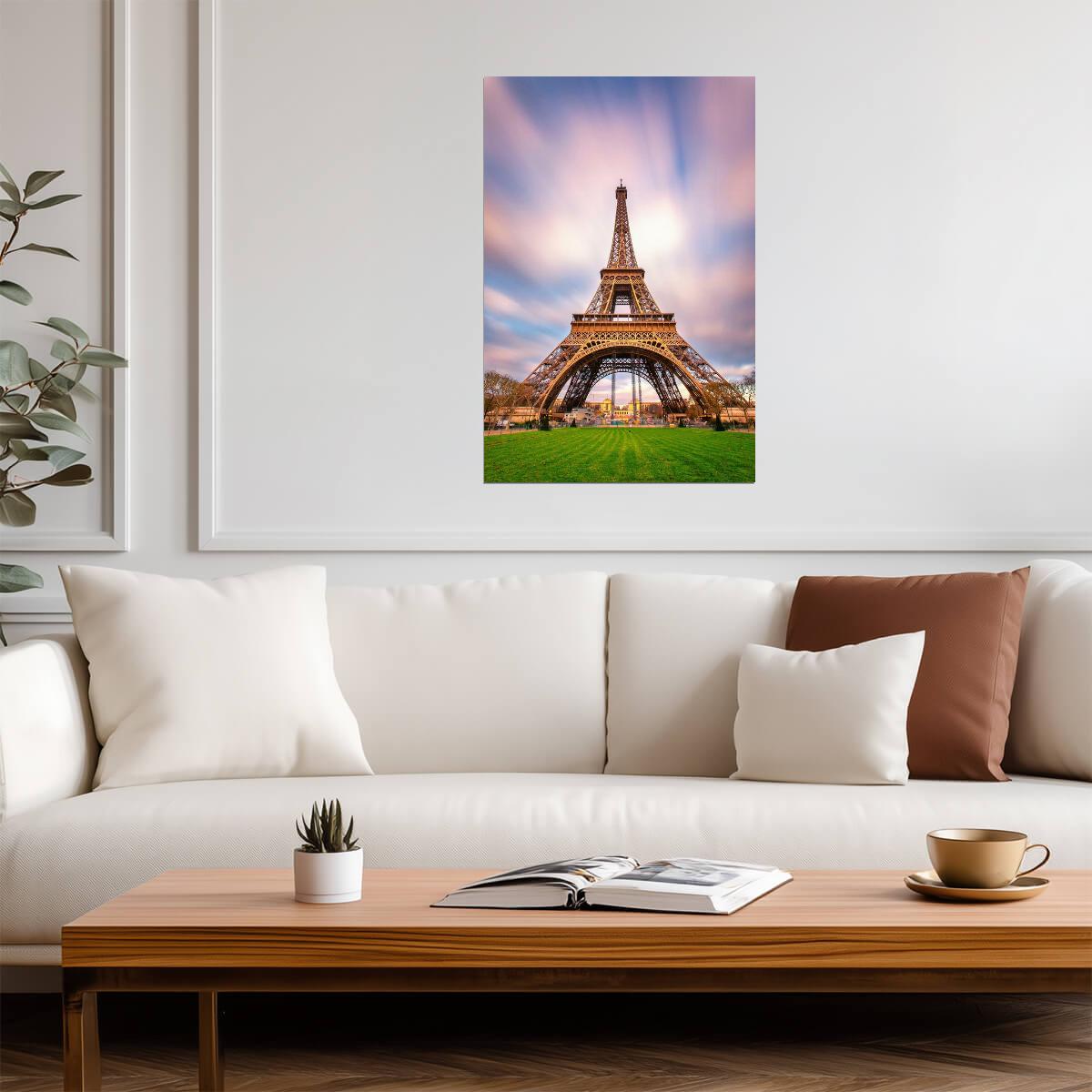 The Eiffel Tower in Paris France | City Landmark Photography | Travel Poster - Photography Poster