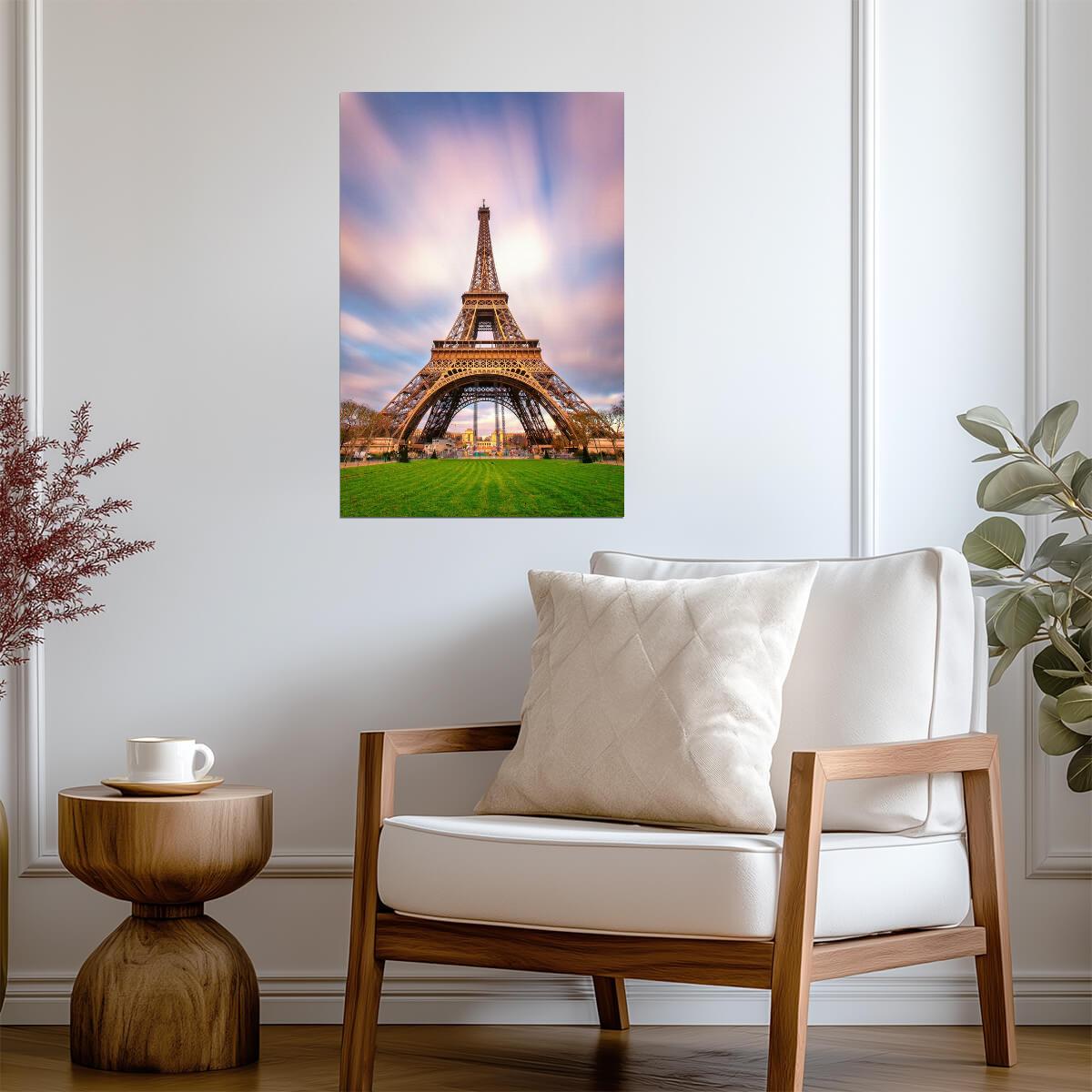 The Eiffel Tower in Paris France | City Landmark Photography | Travel Poster - Photography Poster