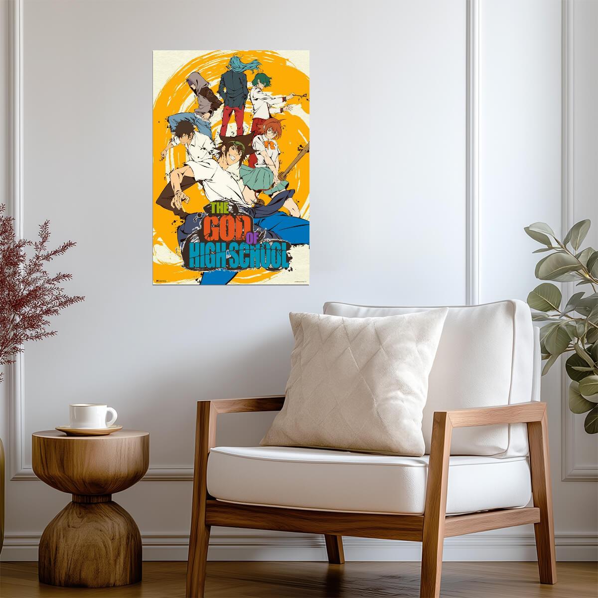 The God of High School Key Art | Manhwa Art Print | Anime Poster
