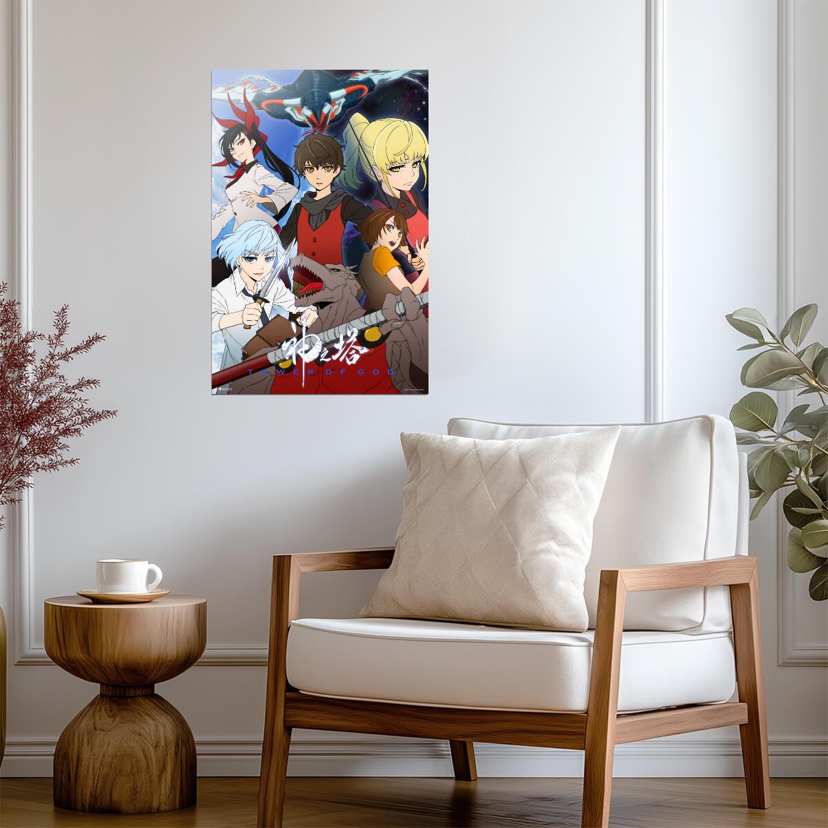 Tower of God Bam & Khun | Anime Poster | Webtoon Manhwa Art
