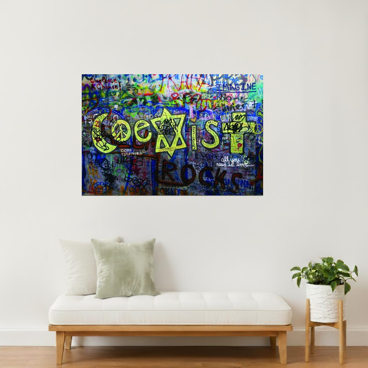 Coexist Graffiti | Motivational Poster