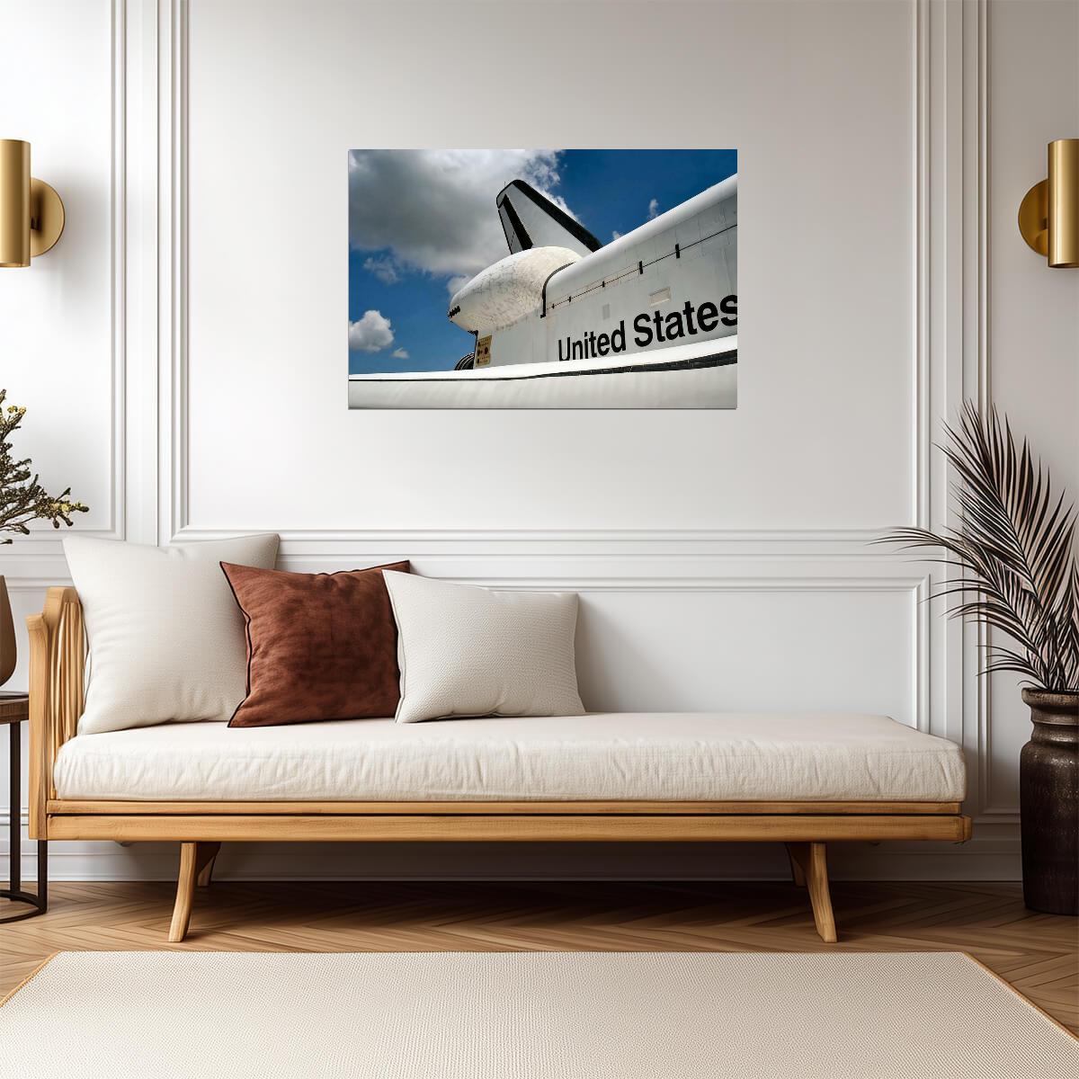 Space Shuttle Close Up | NASA Photography Print | Space Exploration Poster - Photography Poster