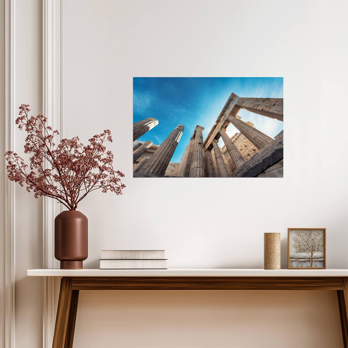The Acropolis of Athens Greece | Ancient Landmark Photography | Historical Poster - Photography Poster