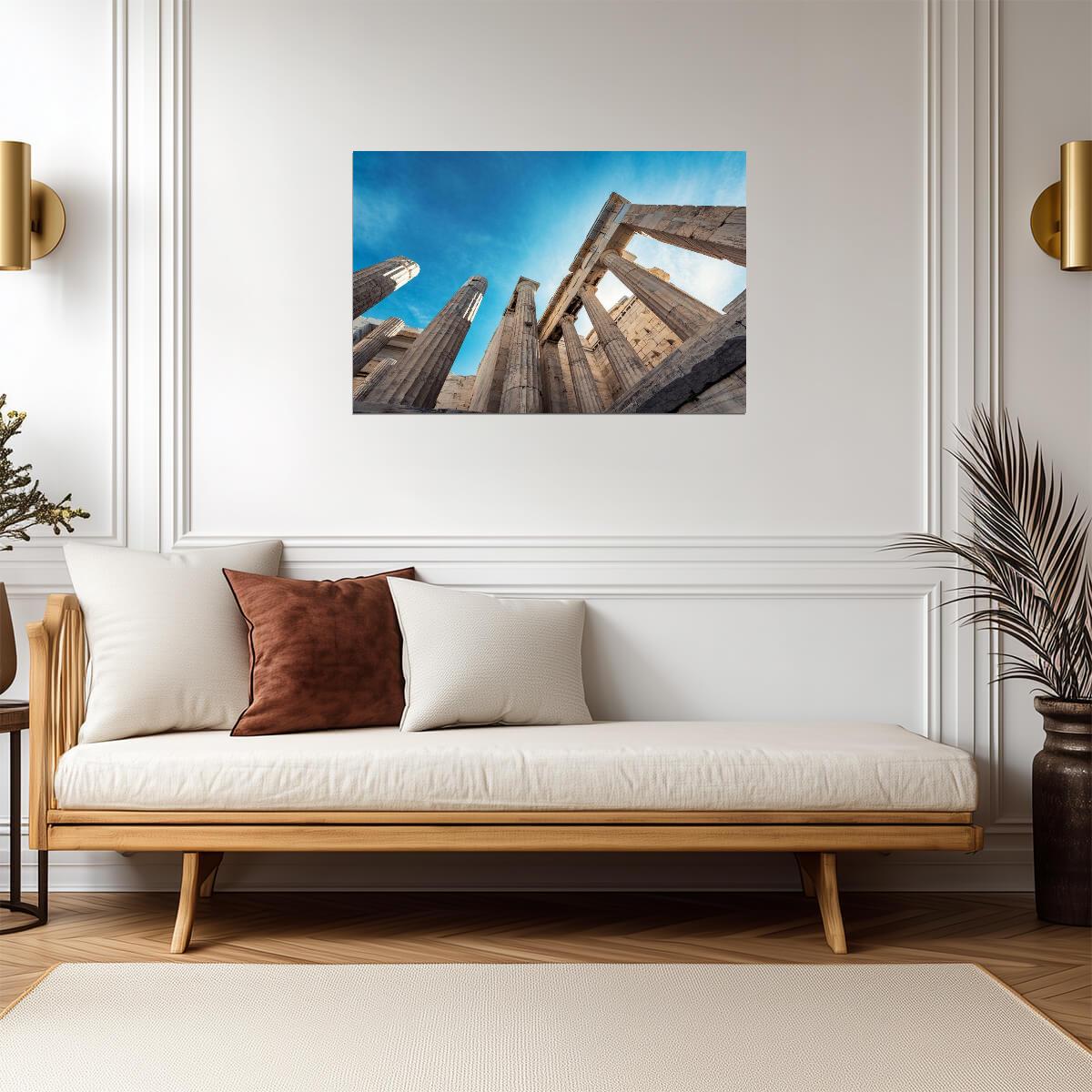 The Acropolis of Athens Greece | Ancient Landmark Photography | Historical Poster - Photography Poster