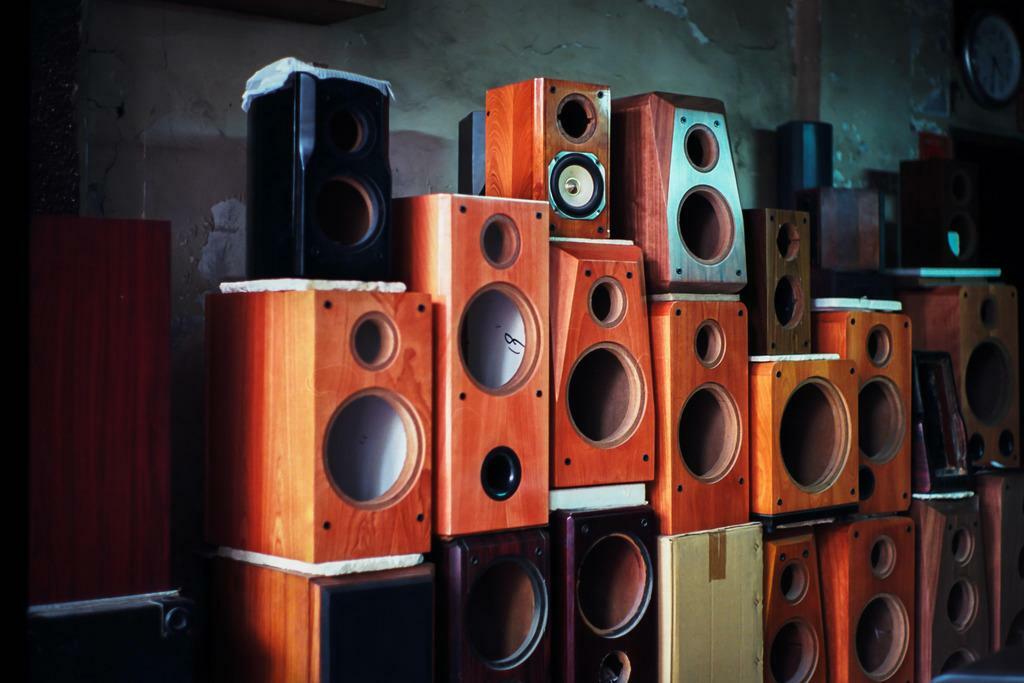 Close Up of Audio Speakers | Music Photography Print | Audiophile Poster - Photography Poster
