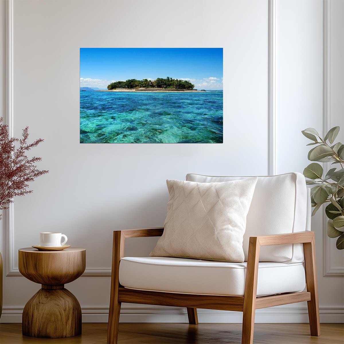 Treasure Island Resort in Fiji | Tropical Photography | Paradise Beach Poster - Photography Poster