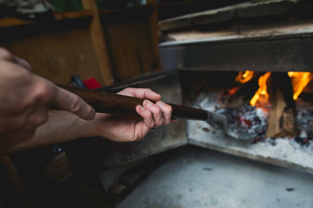 Pit Master Tending The Fire | BBQ Photography | Food and Cooking Poster - Photography Poster