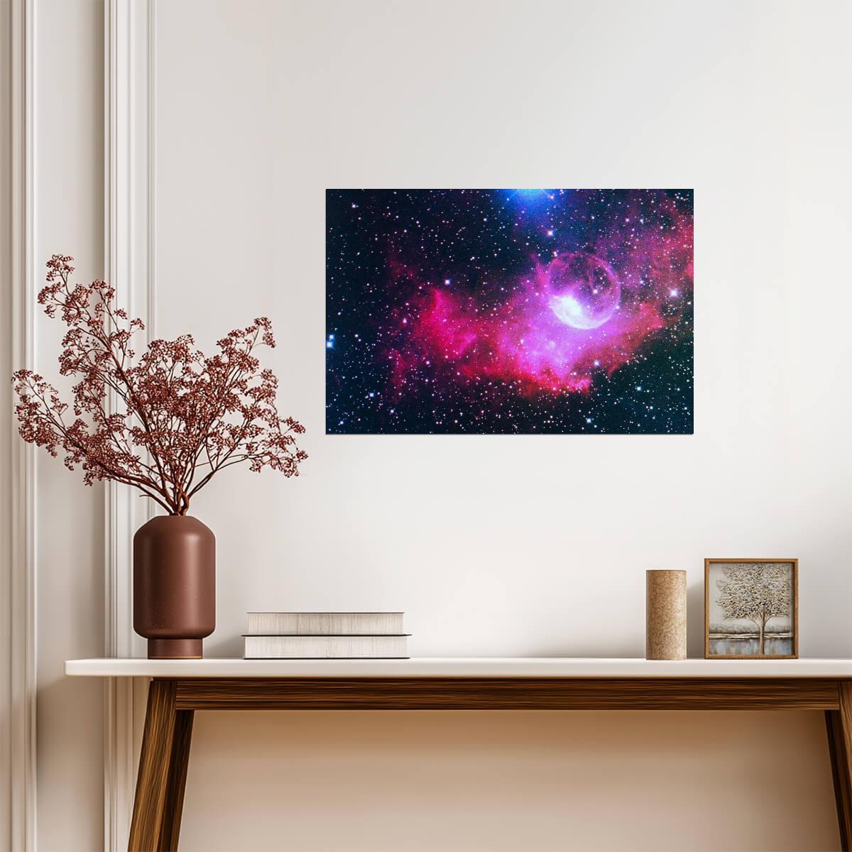 A Gaseous Nebula in Deep Space | Astrophotography Print | Galaxy Poster - Photography Poster