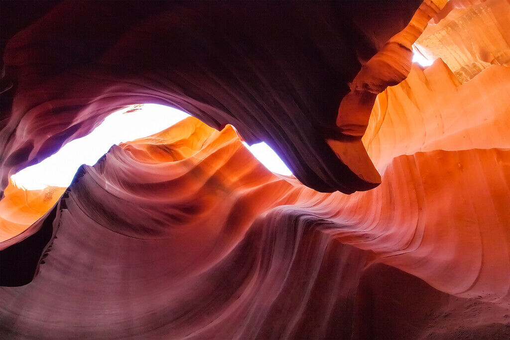 Antelope Canyon Poster | Abstract Rock Formations | Southwest Nature Photography