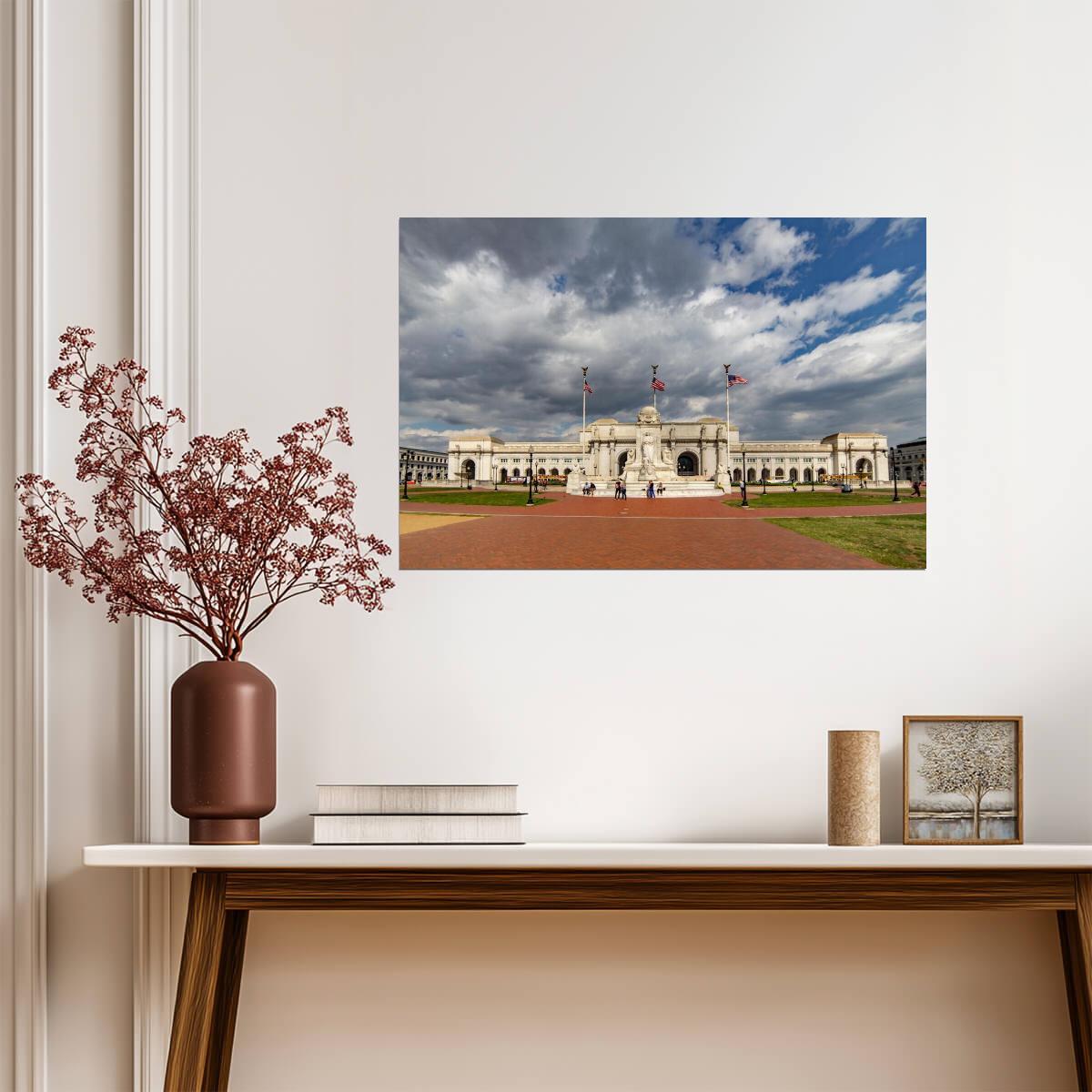 Washington D.C. Union Station | Architecture Photography Print | City Landmark Poster