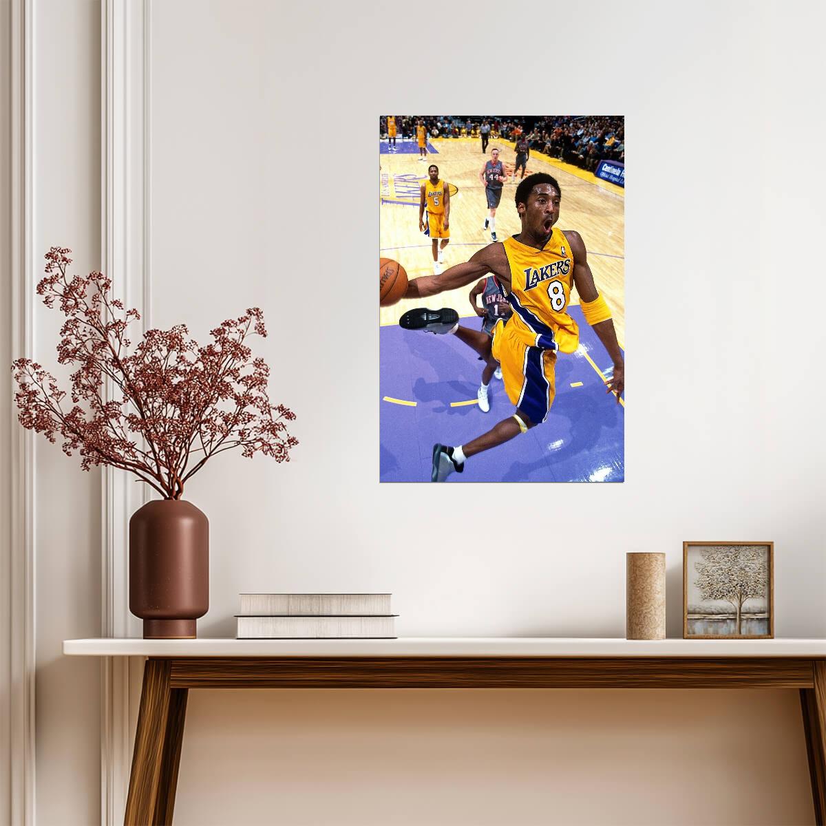 Kobe Bryant Los Angeles Lakers | Basketball Legend Poster | NBA Inspirational Sports Photography
