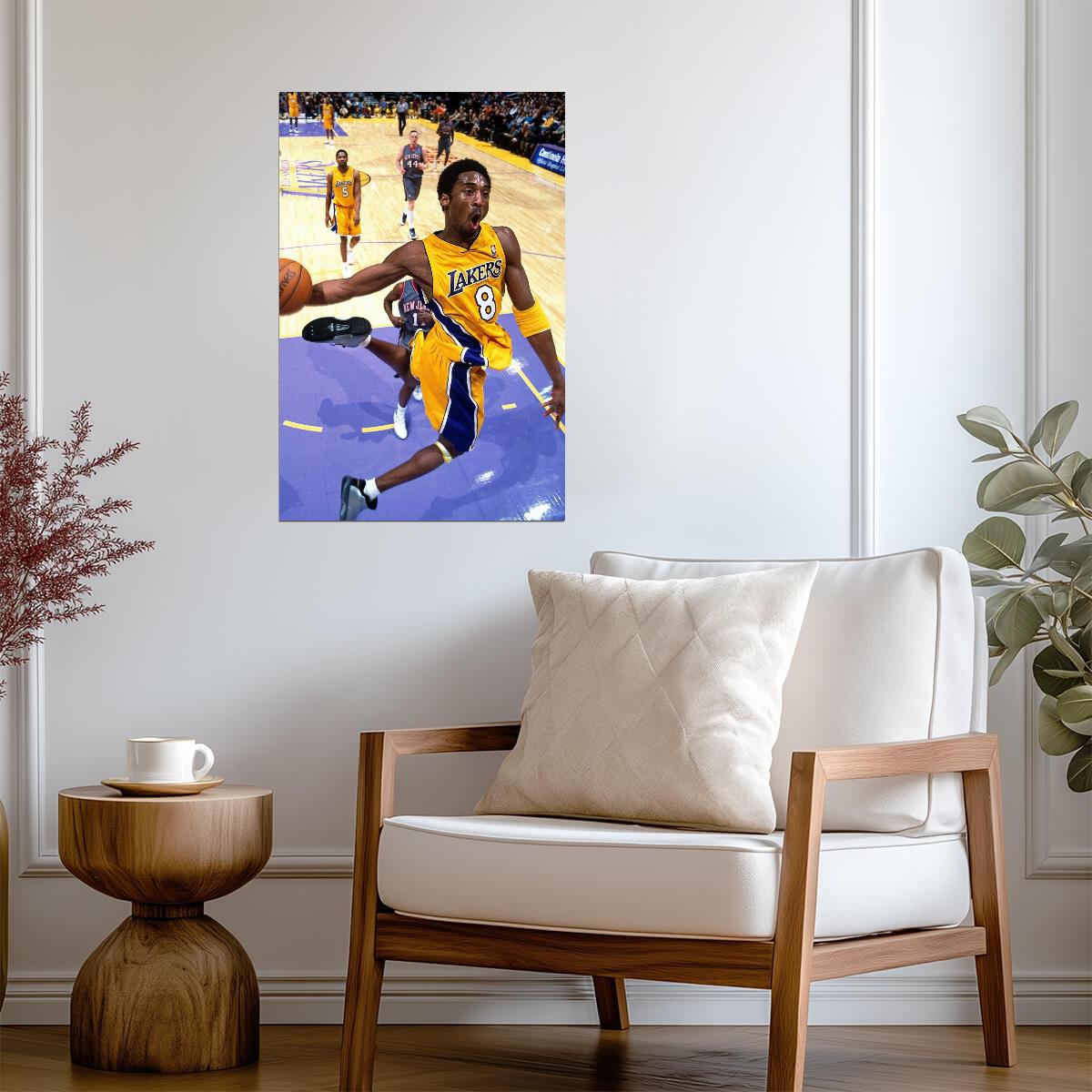 Kobe Bryant Los Angeles Lakers | Basketball Legend Poster | NBA Inspirational Sports Photography