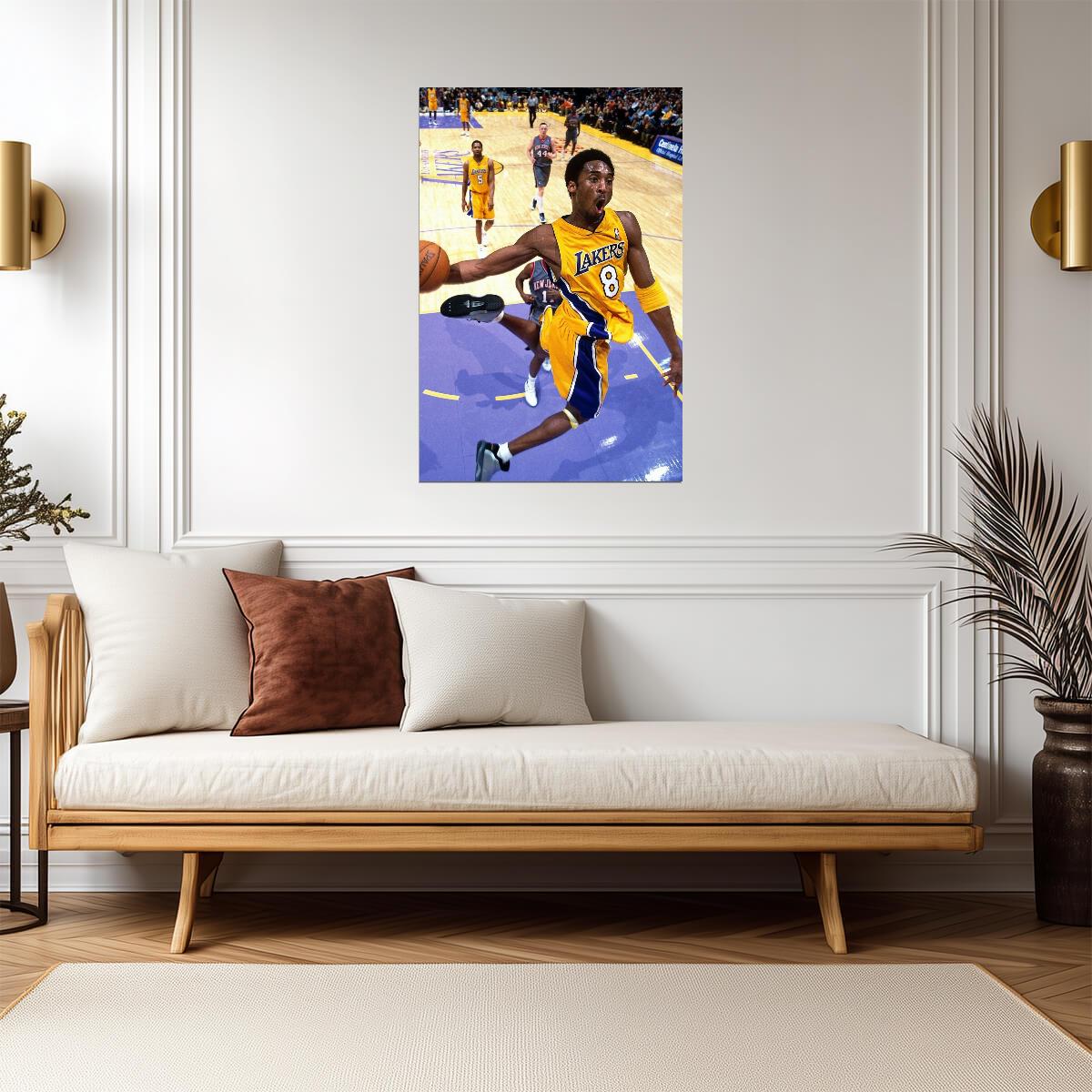 Kobe Bryant Los Angeles Lakers | Basketball Legend Poster | NBA Inspirational Sports Photography