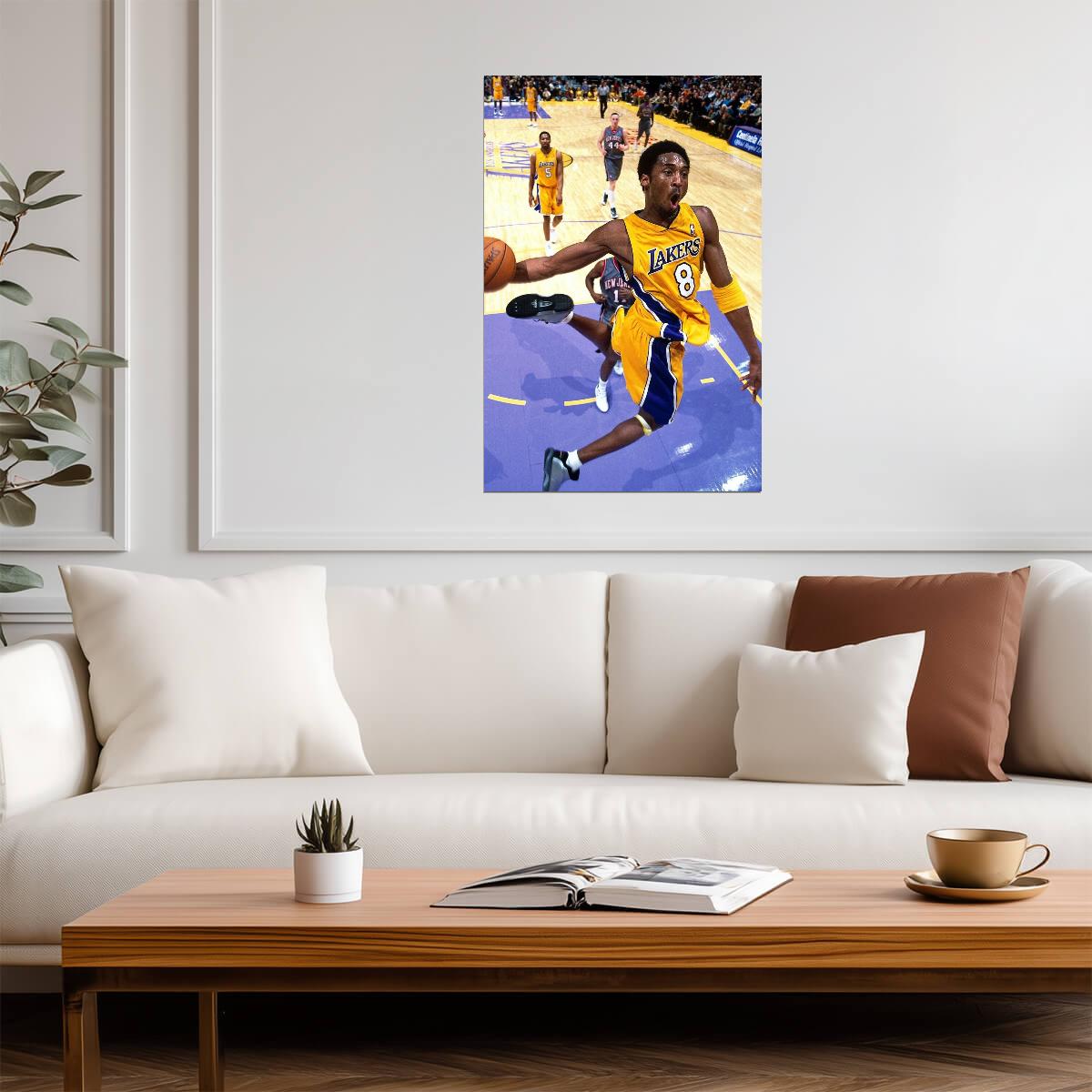 Kobe Bryant Los Angeles Lakers | Basketball Legend Poster | NBA Inspirational Sports Photography
