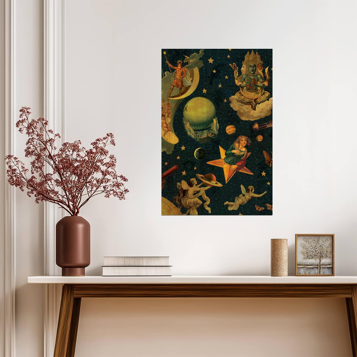 The Smashing Pumpkins Mellon Collie | Album Cover Poster | 90s Alternative Rock Art