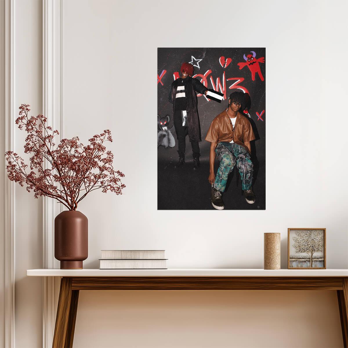 DC The Don My Own Worst Enemy | Album Cover Poster | Hip Hop Wall Art