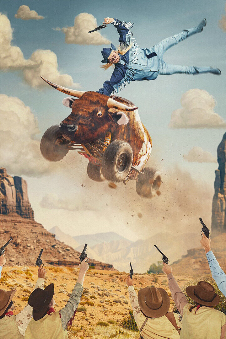Oliver Tree Cowboy Tears | Album Cover Poster | Alternative Pop Wall Art