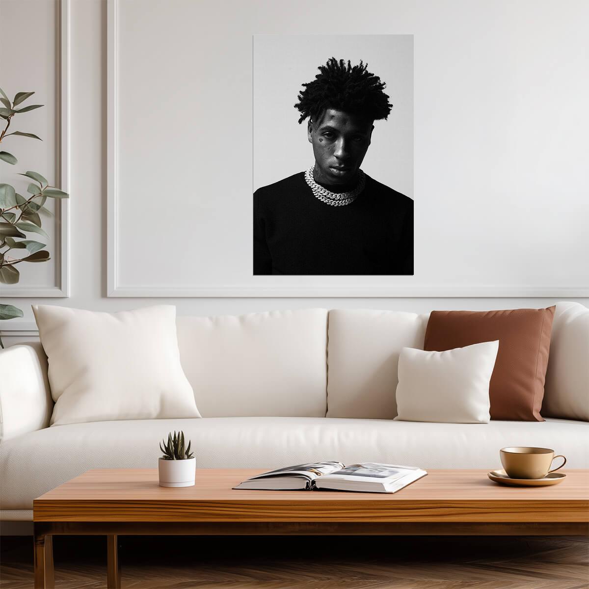 YoungBoy Never Broke Again Top | Album Cover Poster | Hip Hop Wall Art