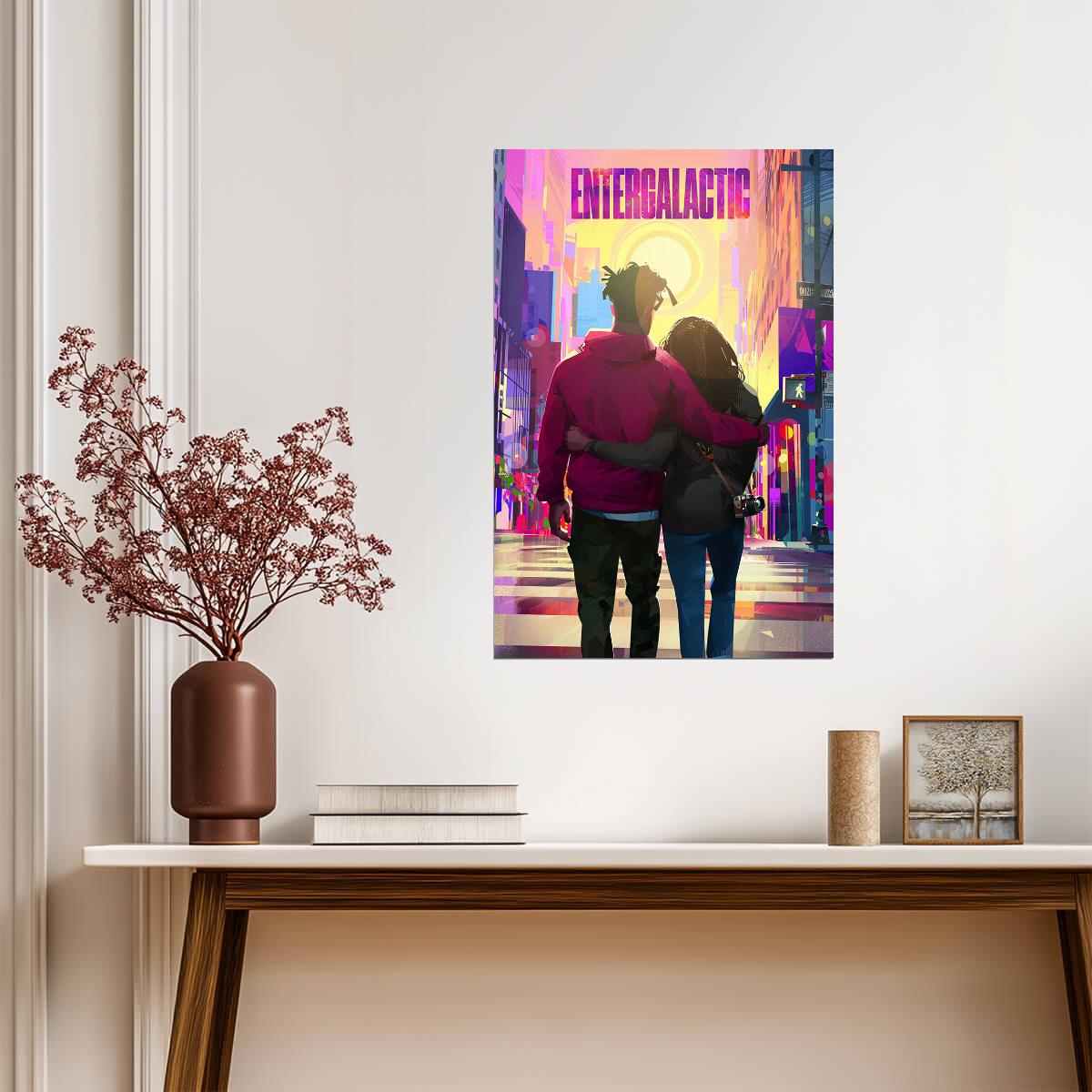 Kid Cudi Entergalactic | Album Cover Poster | Hip Hop Wall Art