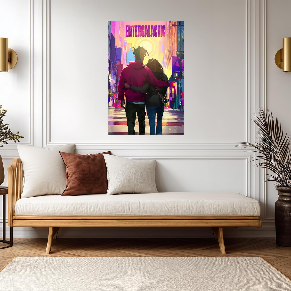Kid Cudi Entergalactic | Album Cover Poster | Hip Hop Wall Art