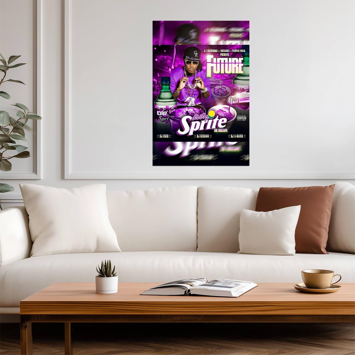 Future Dirty Sprite | Album Cover Poster | Hip Hop Wall Art