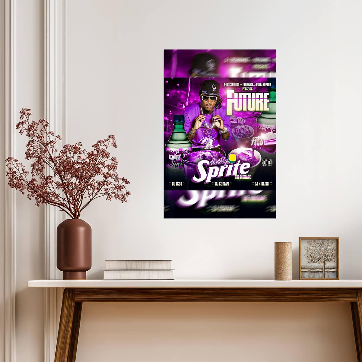 Future Dirty Sprite | Album Cover Poster | Hip Hop Wall Art