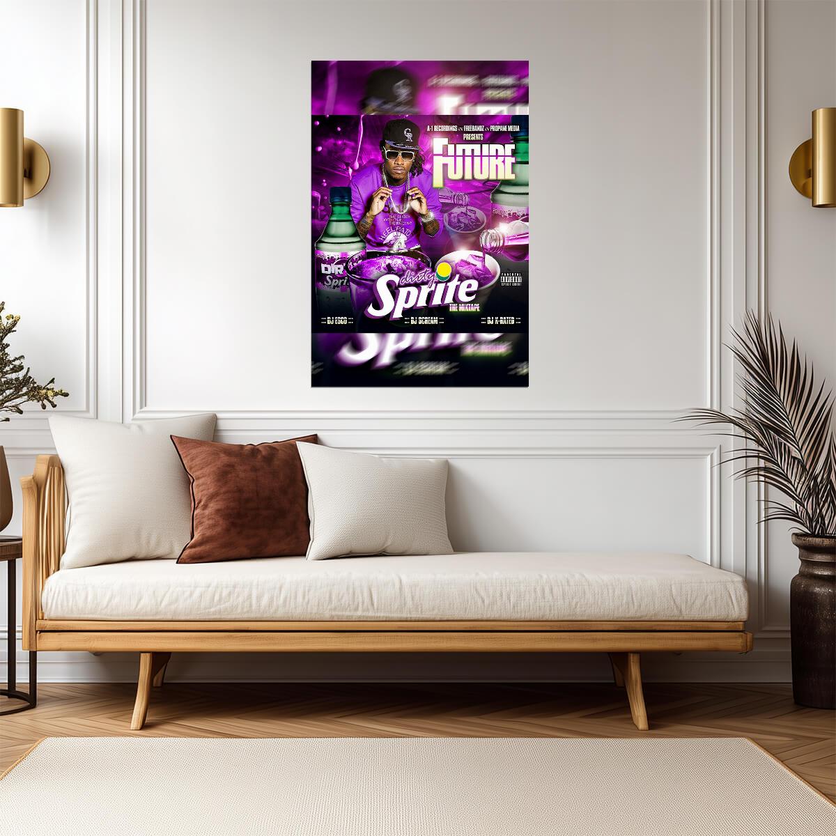 Future Dirty Sprite | Album Cover Poster | Hip Hop Wall Art