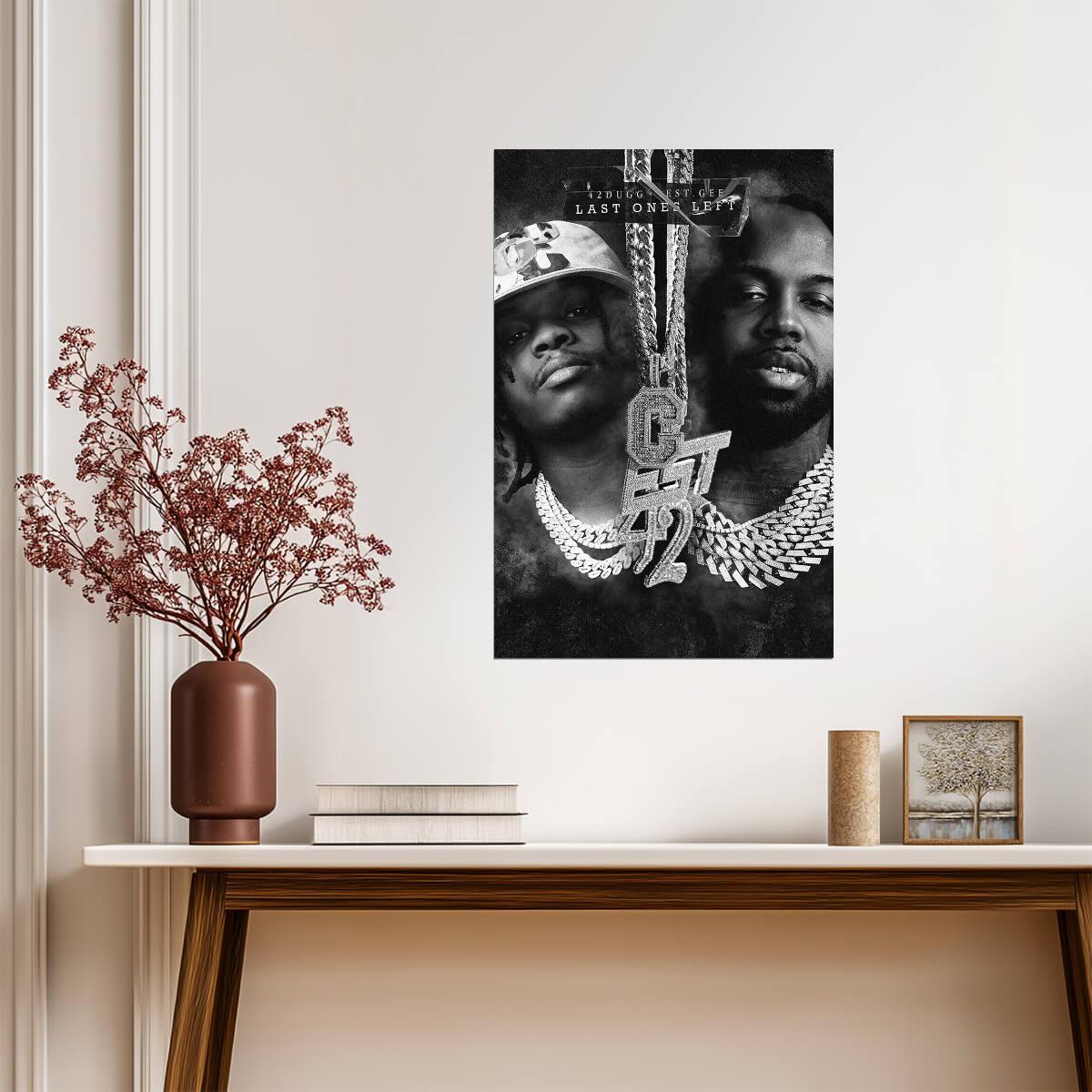 EST Gee Last Ones Left | Album Cover Poster | Hip Hop Wall Art
