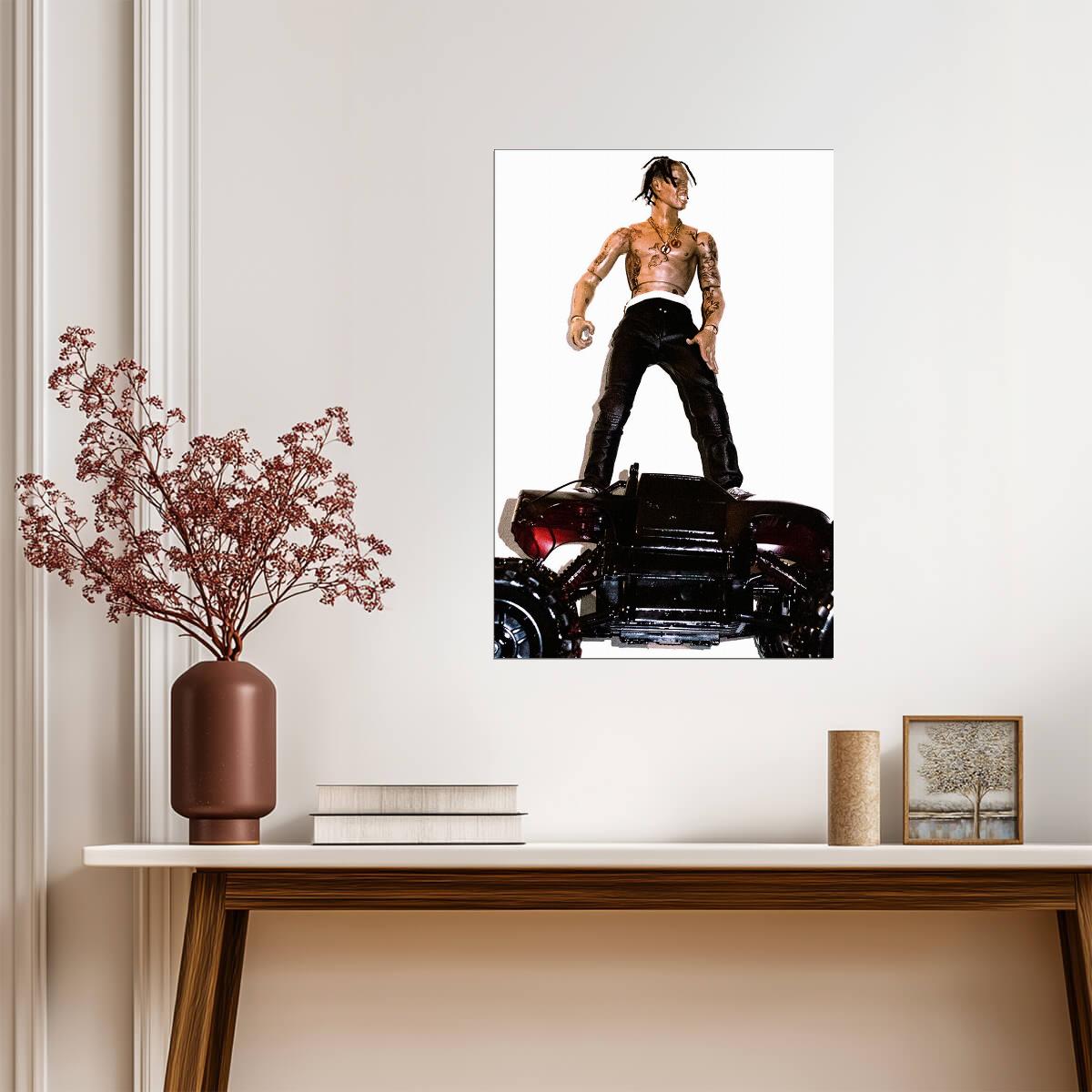 Travis Scott Rodeo | Album Cover Poster | Hip Hop Wall Art