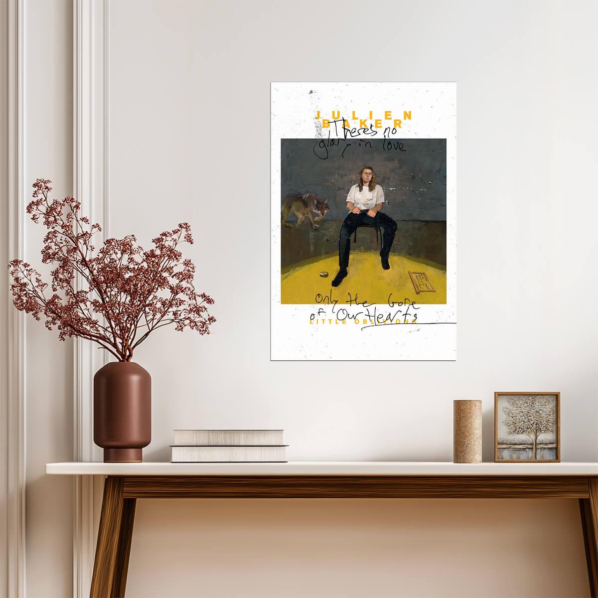 Julien Baker Little Oblivions | Album Cover Poster | Indie Rock Wall Art