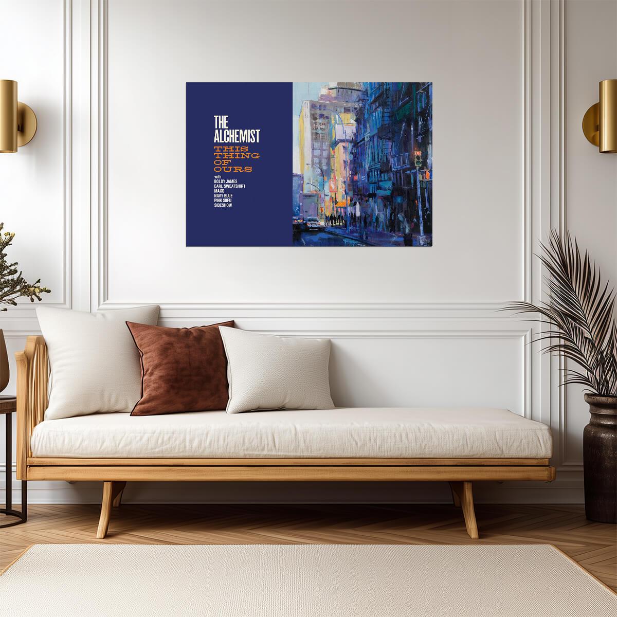 The Alchemist This Thing Of Ours | Album Cover Poster | Hip Hop Wall Art