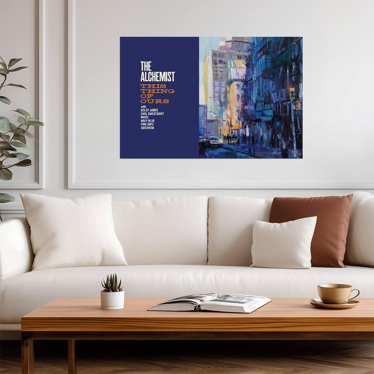 The Alchemist This Thing Of Ours | Album Cover Poster | Hip Hop Wall Art