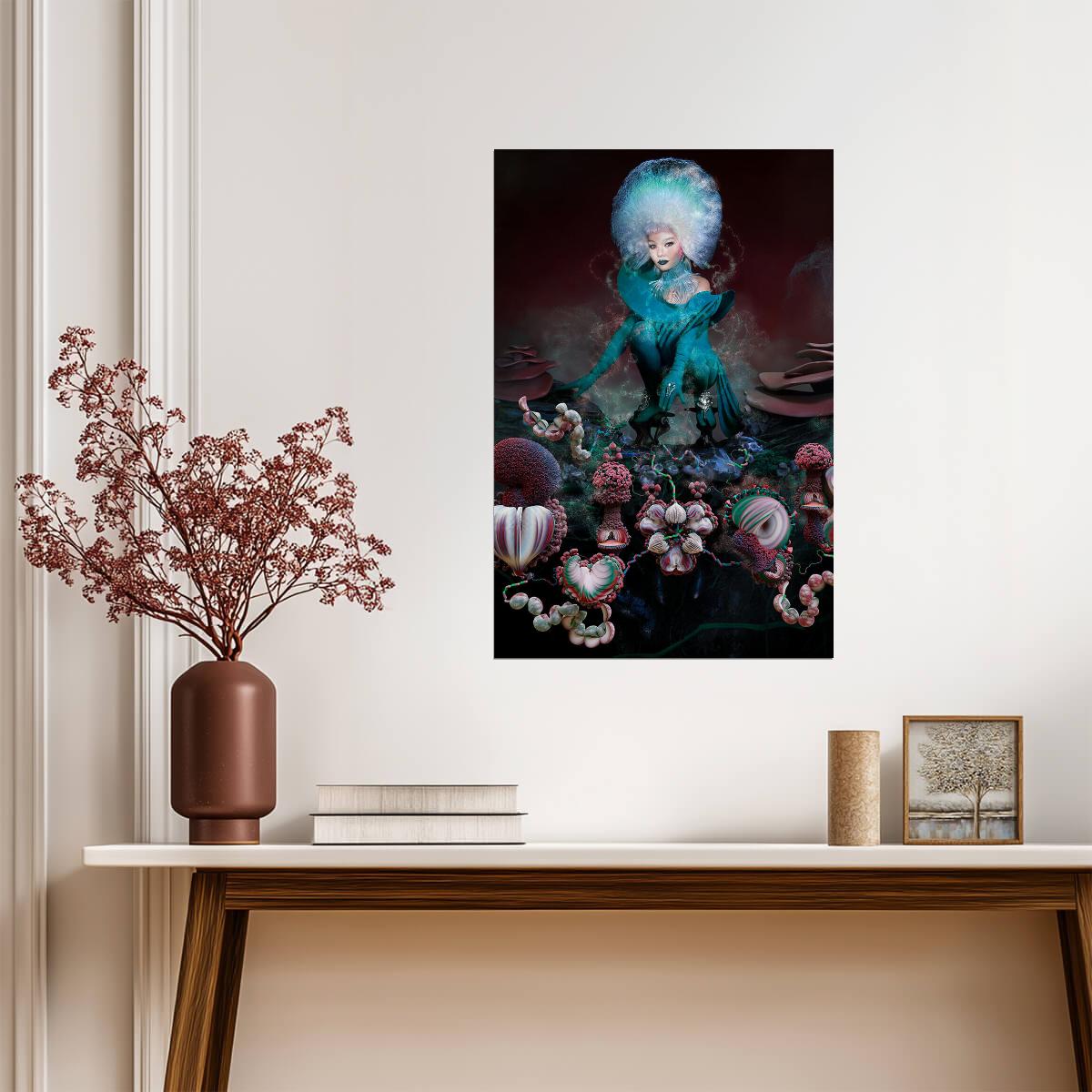 Björk Fossora | Album Cover Poster | Art Pop Wall Art