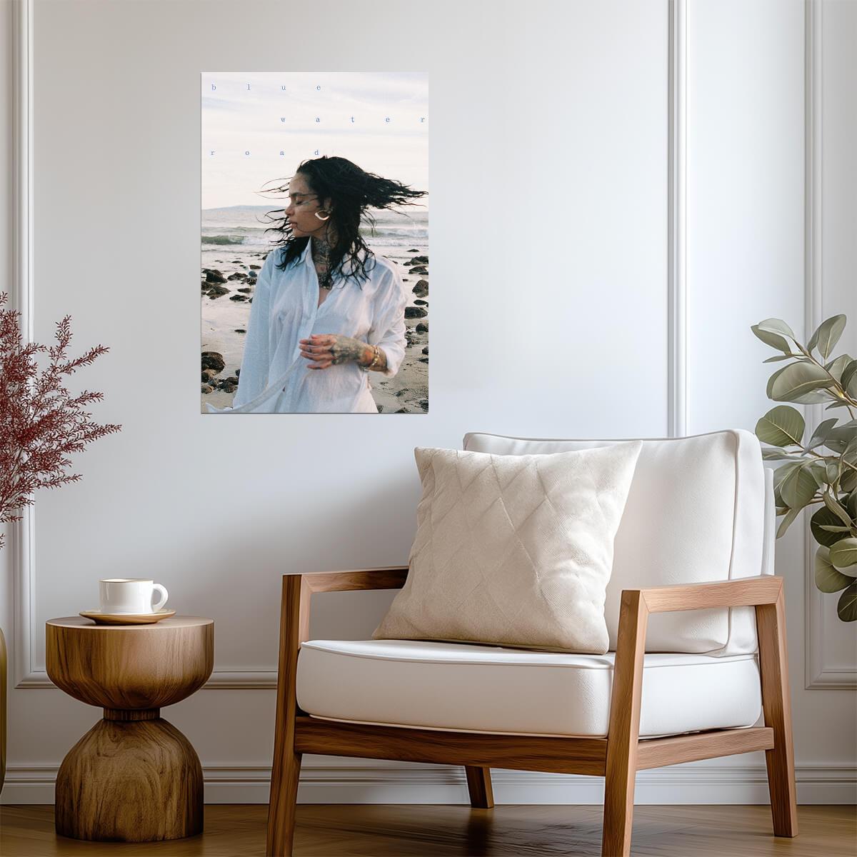 Kehlani Blue Water Road | Album Cover Poster | R&B Music Wall Art