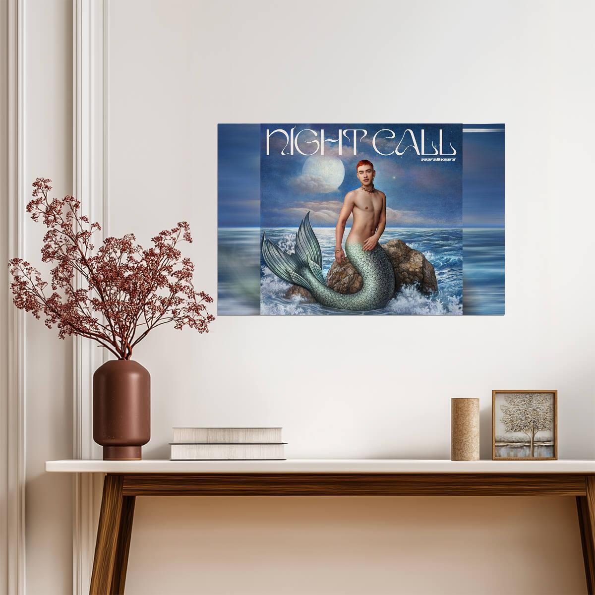 Years & Years Night Call | Album Cover Poster | Dance-Pop Wall Art