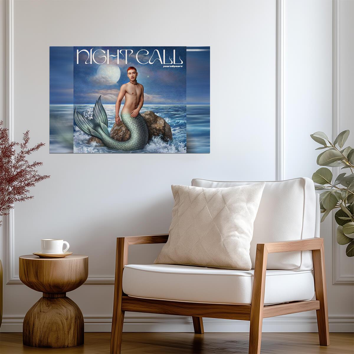 Years & Years Night Call | Album Cover Poster | Dance-Pop Wall Art