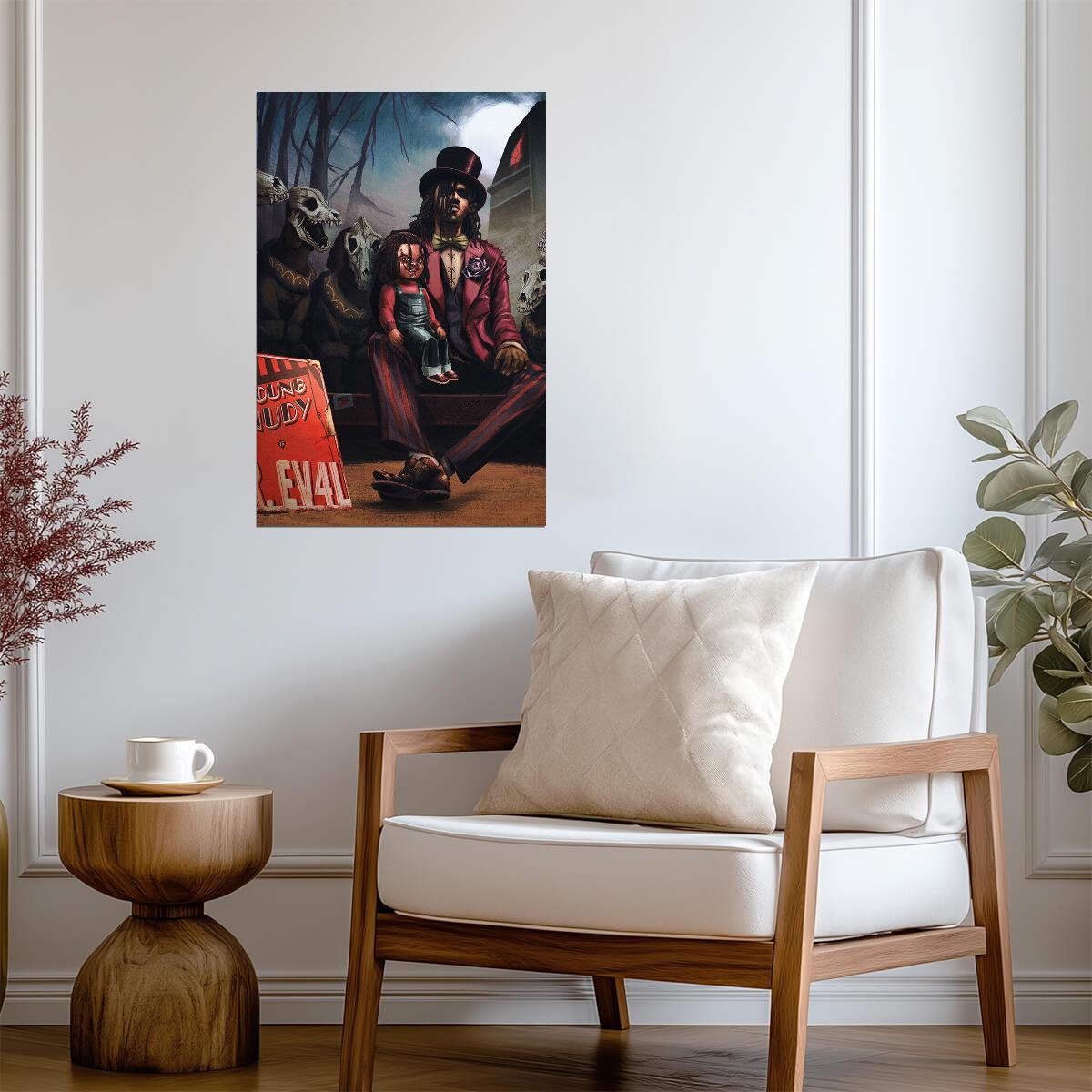 Young Nudy Dr. Ev4l | Album Cover Poster | Hip Hop Wall Art