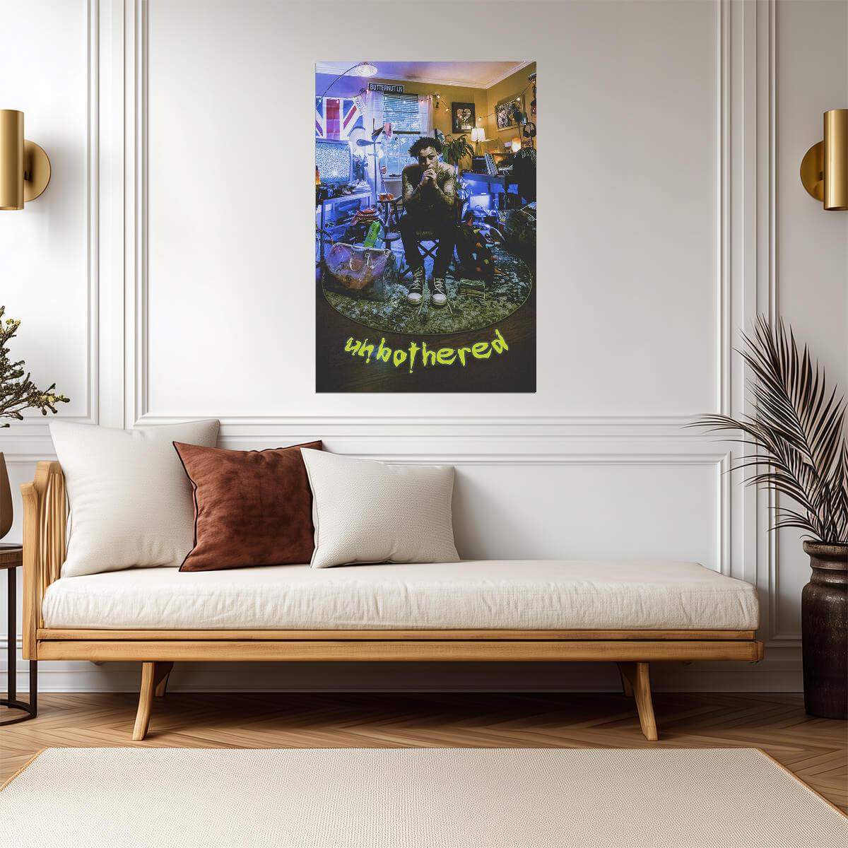 Lil Skies Unbothered | Album Cover Poster | Hip Hop Wall Art