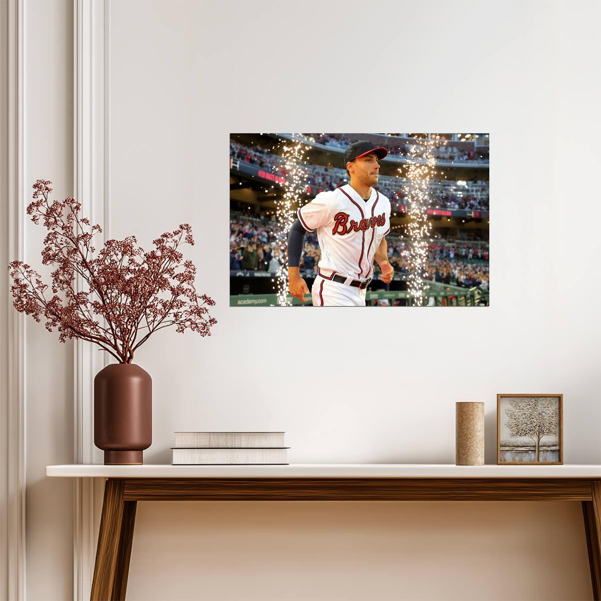 Matt Olson Atlanta Braves | Field Entrance Photo | Baseball Player Poster - Sports Poster